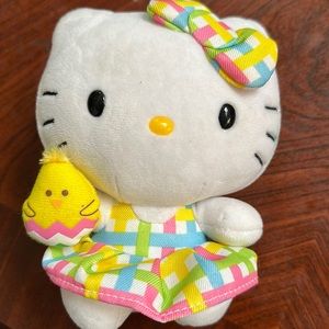 Hello Kitty-Easter Holding A Chick TY